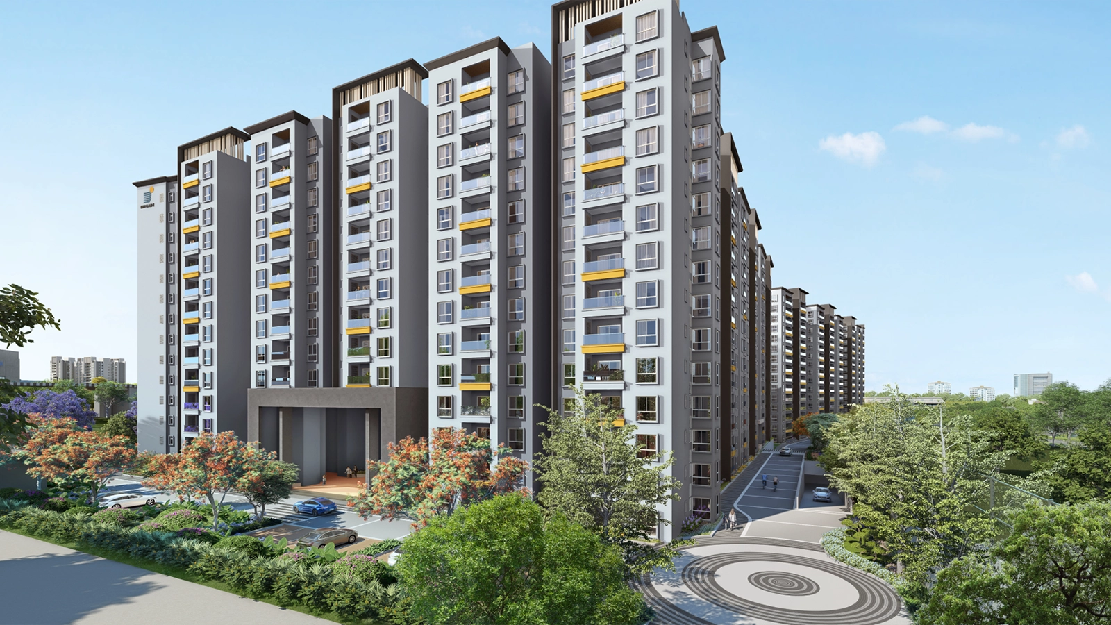 Brigade Eternia Apartment in Yelahanka, Bangalore Elevation